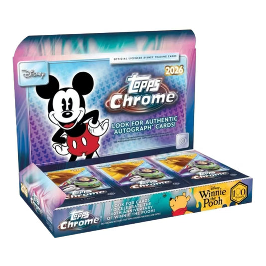 2026 Topps Chrome Disney Hobby Box