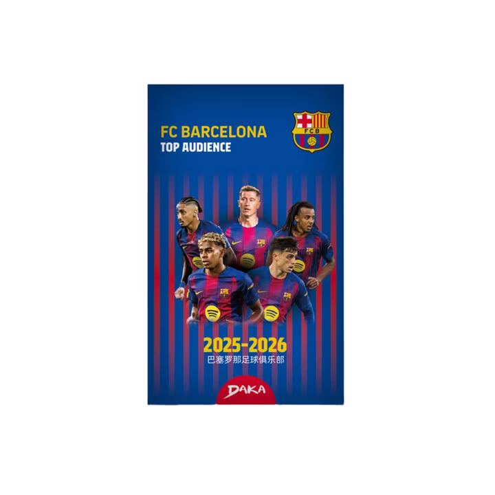 2025-26 Daka Top Audience FC Barcelona Hobby Box