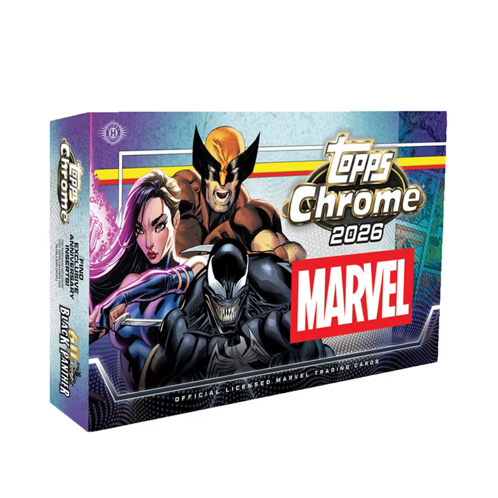 2026 Topps Chrome Marvel Comics Hobby Box