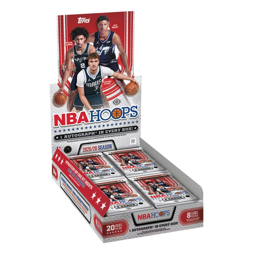 2025-26 Topps NBA Hoops Hobby Box