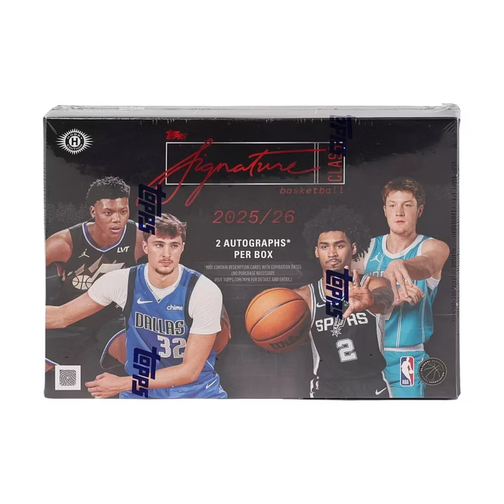 2025-26 Topps Signature Class NBA Hobby Box