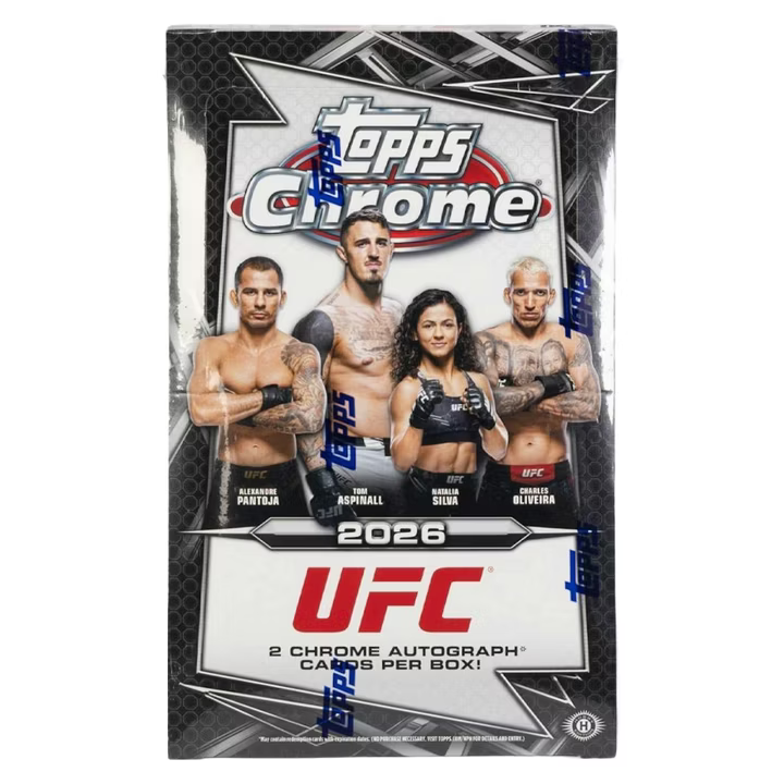 2026 Topps UFC Chrome Hobby Box